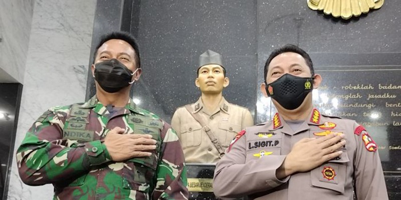 Kapolri Dan Ksad Sepakat Pererat Sinergitas Serta Soliditas Antara Tni