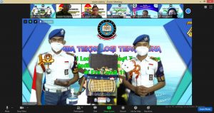 Robot Protokol Kesehatan Covid-19 SMK KAL-1 Raih Juara Nasional
