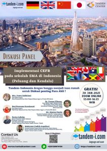 Jangan Lewatkan Kesempatan Berharga Diskusi Panel GRATIS, Hanya di Tandem-Indonesia!