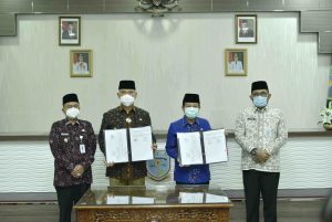 Silaturahmi dengan Wali Kota Jambi, Fachrori Bawa Kado Pembangunan