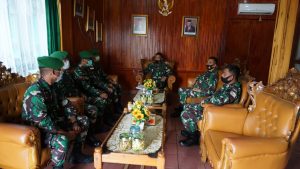 Dandim 0417/kerinci Sambut 4 Orang Prajurit Purna Tugas