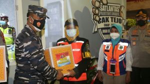 Pergantian Tahun Baru 2021, Pangkoarmada II Ikuti Doa Dan Patroli Bersama Forkopimda