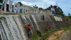 Satgasmar Ambalat XXVI Koarmada II Rawat Tugu Garuda Perkasa