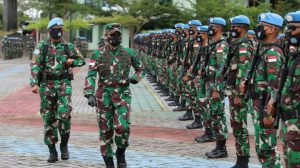 Pangdam XII/Tpr Berangkatkan Satgas BGC TNI Konga XXXIX-C MONUCO Kongo