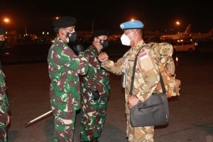 186 Personel Satuan Tugas TNI Konga UNIFIL Chalk 2 berangkat ke Lebanon