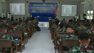 Peserta Latpratugas MTF Garuda XXVIII-M Unifil Lebanon Terima Pembekalan Asops Panglima TNI