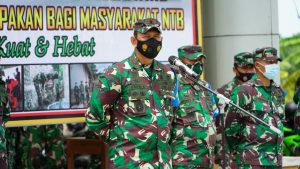 Danrem 162/WB Apresiasi Kerja Keras Pasukan Zeni TNI Membangun RTG di NTB