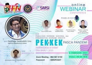 Peringati HPN 2021, SMSI Gelar Seminar PENKEK