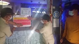 Diva Family Karaoke Mendapat ‘Segel’ Peringatan dari Satpol PP Kota Jambi