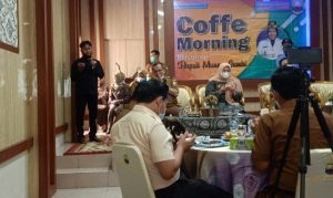 Bupati Ajak ‘Coffe Morning’ Insan Pers, Menyampaikan Pembangunan di Kabupaten Muarojambi