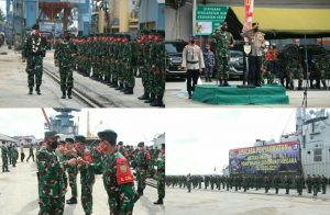 Selesai Jaga Perbatasan RI-Malaysia, Yonif R 200/BN Tiba di Palembang