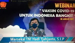 TNI Siapkan 91.817 Personel dan 109 Rumah Sakit Untuk Sukseskan Program Vaksinasi Nasional Covid-19
