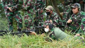 Petembak Jitu Yonif 315/Garuda Siap Tumpas Gerakan Separatis