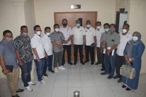 Audiensi dengan Diskepora, KONI Provinsi Jambi Bahas Persiapan PON Papua