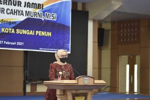 Pj Gubernur Jambi Dorong Pemkot Sungai Penuh Optimalkan Penanganan Covid-19