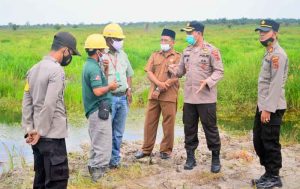 Waspada Kemarau, Polres Tanjab Barat Gelar Survey dan Zonasi Lahan Semi Gambut