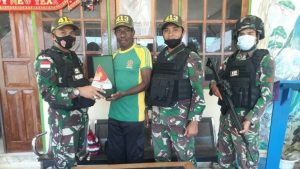 Satgas Yonif MR 413 Kostrad Akan Selalu Ada di Hati Rakyat 