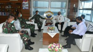 Pangkoarmada II Terima CC Kemenko Polhukam