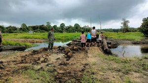 TMMD 110 Kodim 0415 Batanghari Akan Bangun 4 Jembatan Di Desa Sungaiterap