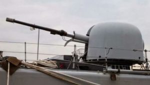 TNI AL Uji Coba Munisi Otomelara 76mm Di Puslatpur Paiton