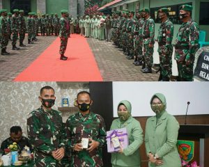 Resmi Jabat Dandim, Letkol Inf A.M. Subagio Disambut Hangat Warga Kodim 0416 Bute