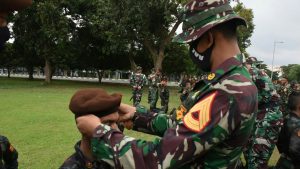 Sah, Taruna AAL Tingkat l Kenakan Baret Coklat