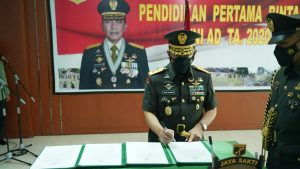 Pangdam XIII/Merdeka Tutup Dikmaba TNI AD TA 2020