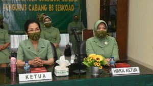 Persit KCK PCBS Seskoad Ikuti Webinar “Bersahabat Dengan Diri Sendiri”