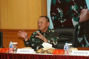 Kasum TNI Kunjungi Pusat Penerangan TNI