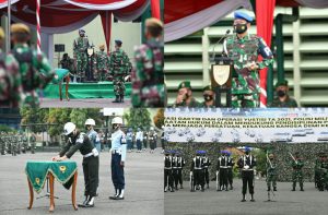 Pangdam II/Sriwijaya Pimpin Upacara Operasi Gaktib dan Yustisi Polisi Militer Tahun 2021