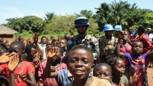 Satgas TNI XXXIX-B RDB/MONUSCO Bantu “Trauma Healing” Masyarakat dan Anak-Anak di Kongo