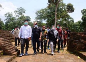 Masnah Gagas Cagar Budaya di Saresehan Muaro Jambi