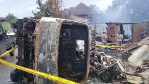 Inalillahi…Gegara Kucing Hitam, Dua Meninggal dan Lima Rumah Hangus