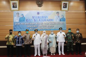 Dandim 0419 Tanjab Hadiri Syukuran Pelantikan Bupati Tanjab Barat