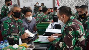 Korem 042/Gapu Terima Kunjungan Tim Pengawasan Post Audit Dari Itjenad