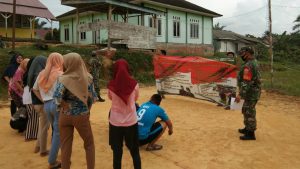 Babinsa Koramil 02/Tungkal Ulu Kampanye Penerimaan Prajurit TNI AD TA. 2021