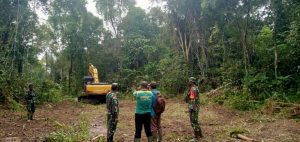 Kodim Batanghari Kejar Target, 1,5 Kilometer Jalan Dibuka Melalui Pra TMMD