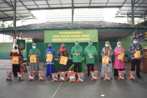 Pererat Tali Silaturahmi, Ketua Persit KCK Koorcab Rem 042 Gelar Pertemuan Anggota