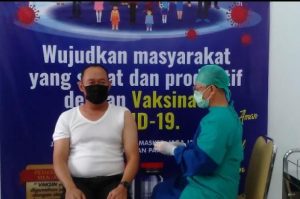 10 Tokoh Tebo Jalani Penyuntikan Vaksin Kedua, H Sukandar : Vaksin Sinovac Aman