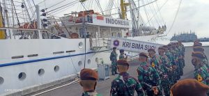 Masa Orientasi Koptar Akademi Angkatan Laut Tingkat I Angkatan ke-69 Kunjungi Koarmada II