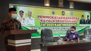 Wabub Merangin Lakukan Pembekalan Kades dan BPD