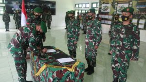 Dandim 0420/Sarko Pimpin Sertijab Danramil
