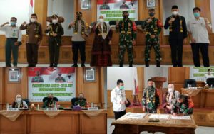 Danrem 042/Garuda Putih Tutup TMMD ke 110 Kodim 0415 Batanghari