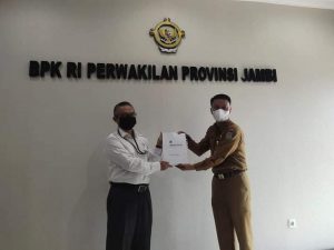 BPK Terima LKPD 2020 Pemkot Sungai Penuh
