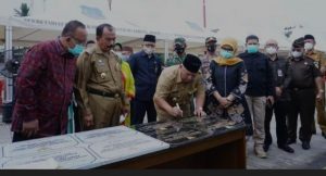 Bupati Dan Wakil Bupati Tanjabbar Kembali Resmikan Proyek Fisik Insfrastruktur