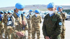 Komandan Sektor Timur UNIFIL berkunjung ke Markas Polisi Militer Kontingen Garuda