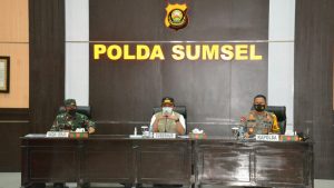 Pangdam II/Sriwijaya Bersama Gubernur dan Kapolda Sumsel Pimpin Rakor Persiapan Penanganan Karhutlah Tahun 2021