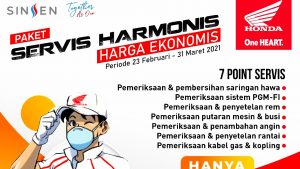 Cuma di AHASS, Servis Motor Bayar Rp 20 Ribu