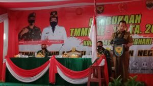 Buka TMMD, Wabup Muarojambi Minta Partisipasi Dan Dukungan Warga