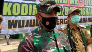 Danrem Apresiasi Kinerja Kodim Batanghari Melaksanakan TMMD di Desa Sungaiterap